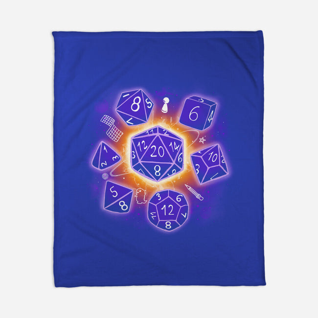 Dice Universe-none fleece blanket-Vallina84