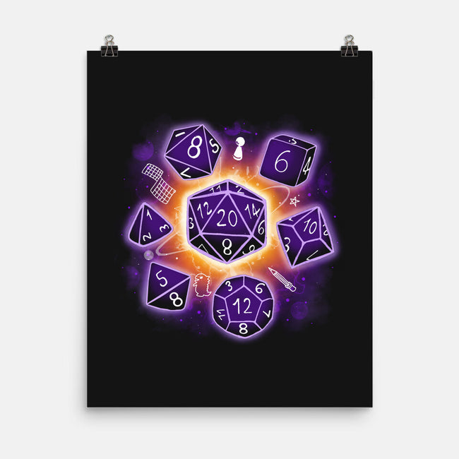 Dice Universe-none matte poster-Vallina84