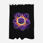 Dice Universe-none polyester shower curtain-Vallina84