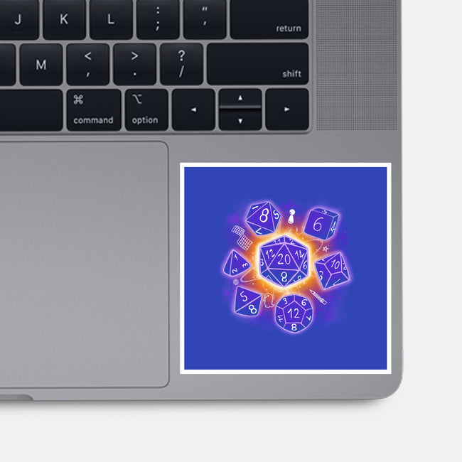 Dice Universe-none glossy sticker-Vallina84
