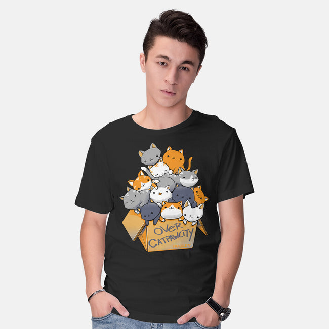 Over Catpawcity-mens basic tee-tobefonseca