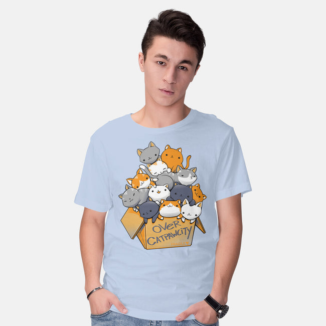 Over Catpawcity-mens basic tee-tobefonseca