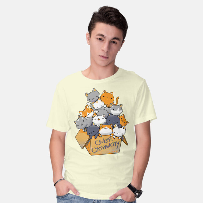 Over Catpawcity-mens basic tee-tobefonseca