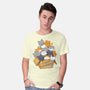 Over Catpawcity-mens basic tee-tobefonseca