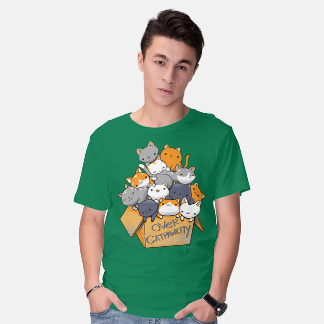 Over Catpawcity-mens basic tee-tobefonseca