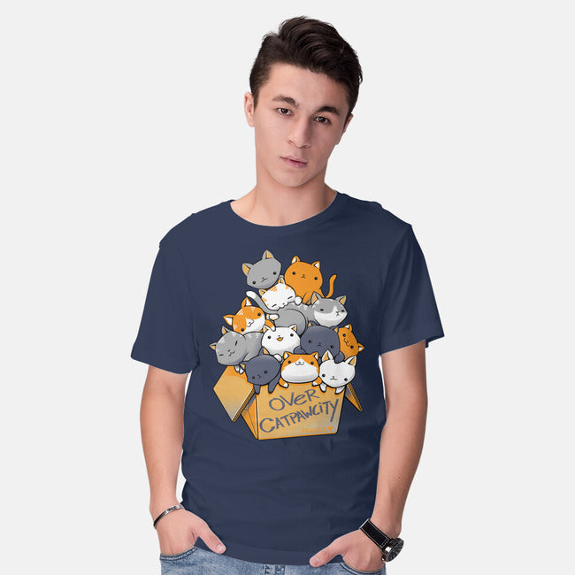 Over Catpawcity-mens basic tee-tobefonseca
