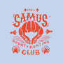 Samus Bounty Hunting Club-none memory foam bath mat-Azafran