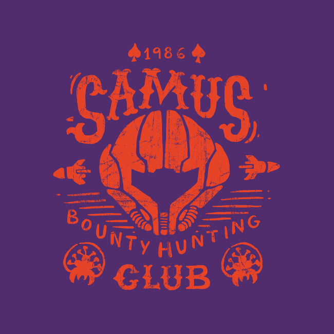 Samus Bounty Hunting Club-none beach towel-Azafran