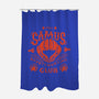 Samus Bounty Hunting Club-none polyester shower curtain-Azafran