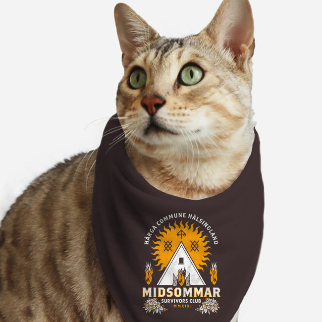 Midsommar Survival Club-cat bandana pet collar-Nemons