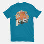 Kraken Adventure-womens fitted tee-dandingeroz