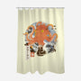 Kraken Adventure-none polyester shower curtain-dandingeroz