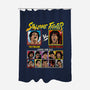Stallone Fighter-none polyester shower curtain-Retro Review