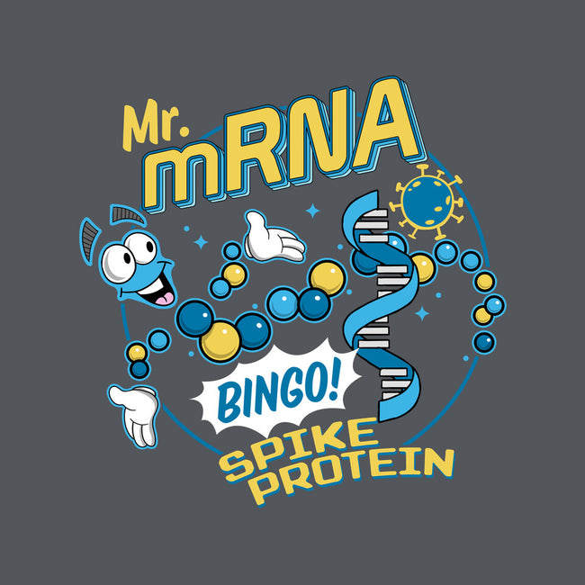 Mr. MRNA-none fleece blanket-DeepFriedArt