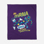 Mr. MRNA-none fleece blanket-DeepFriedArt