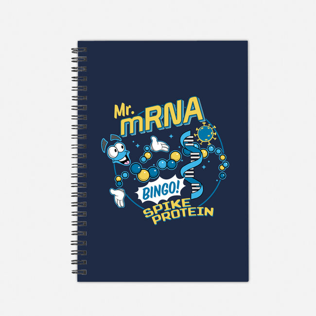 Mr. MRNA-none dot grid notebook-DeepFriedArt
