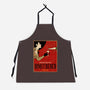 Enriched Wine-unisex kitchen apron-Ursulalopez
