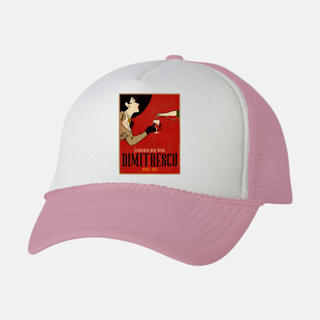 Enriched Wine-unisex trucker hat-Ursulalopez