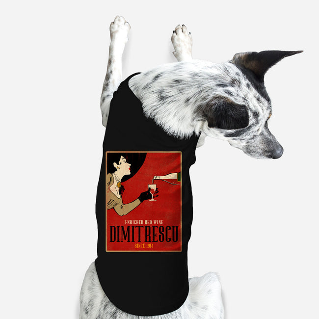 Enriched Wine-dog basic pet tank-Ursulalopez