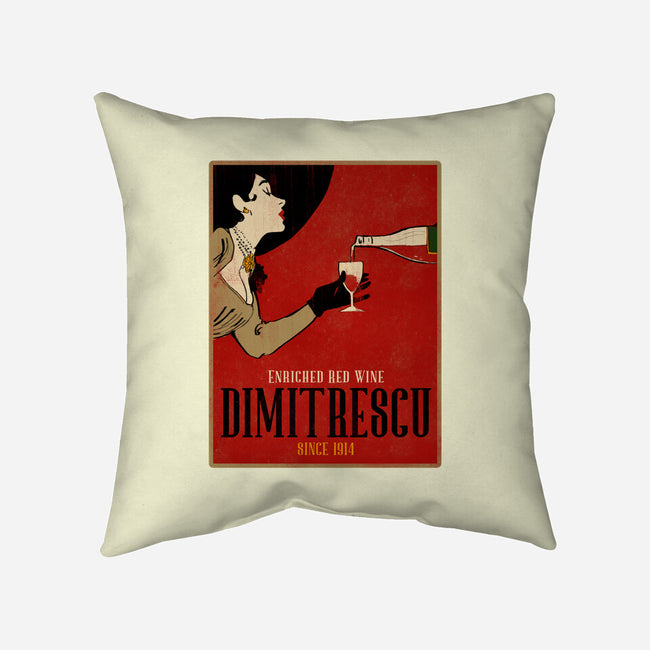 Enriched Wine-none removable cover w insert throw pillow-Ursulalopez