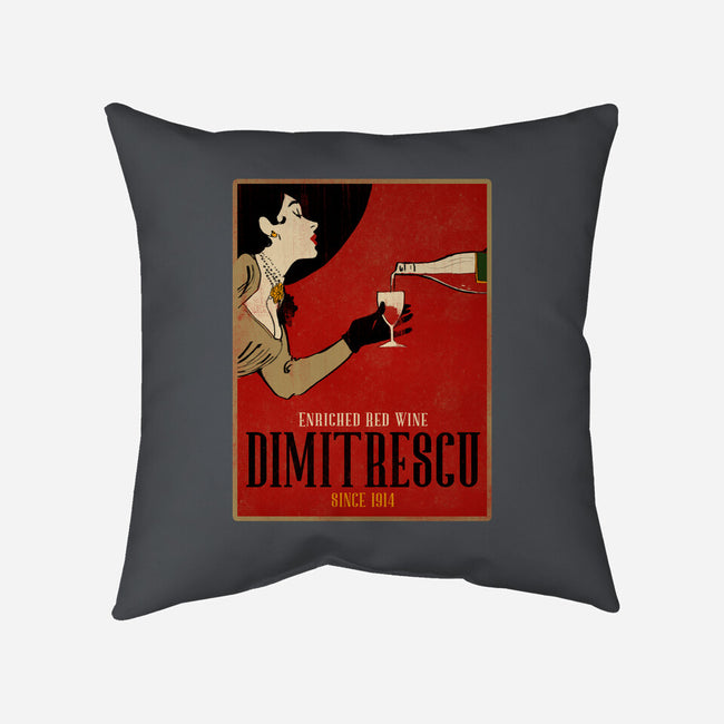 Enriched Wine-none removable cover throw pillow-Ursulalopez