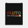 Pluto-none matte poster-DrMonekers