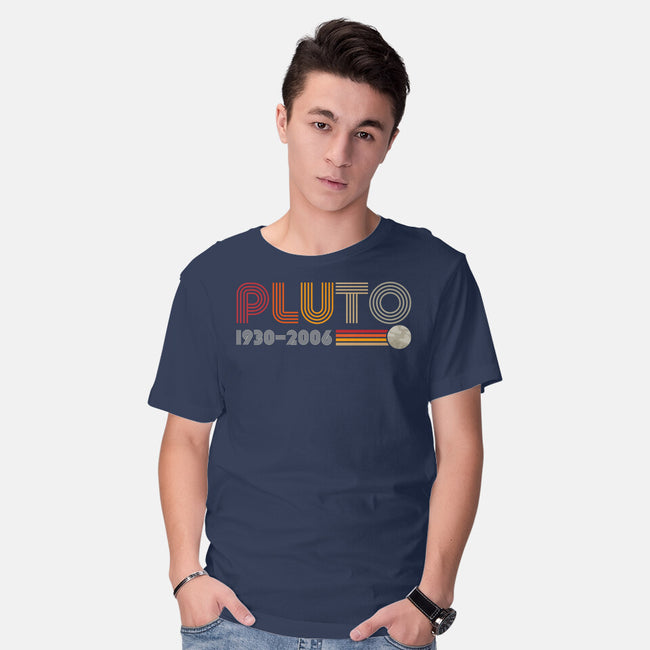 Pluto-mens basic tee-DrMonekers