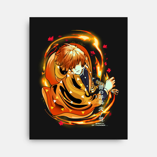 Breathe Of Thunder-none stretched canvas-heydale