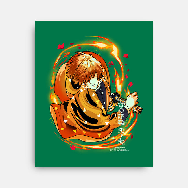 Breathe Of Thunder-none stretched canvas-heydale