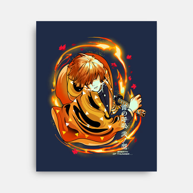 Breathe Of Thunder-none stretched canvas-heydale