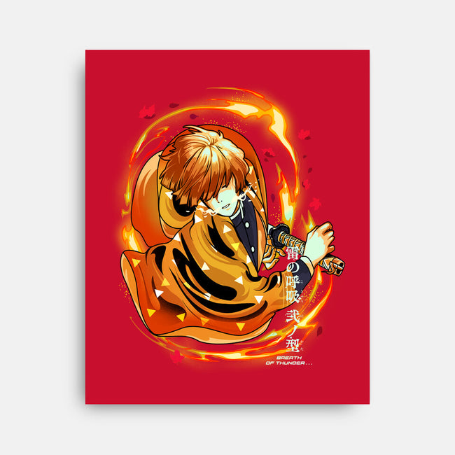 Breathe Of Thunder-none stretched canvas-heydale