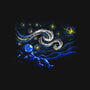 Starry Night Gravity-none beach towel-tobefonseca