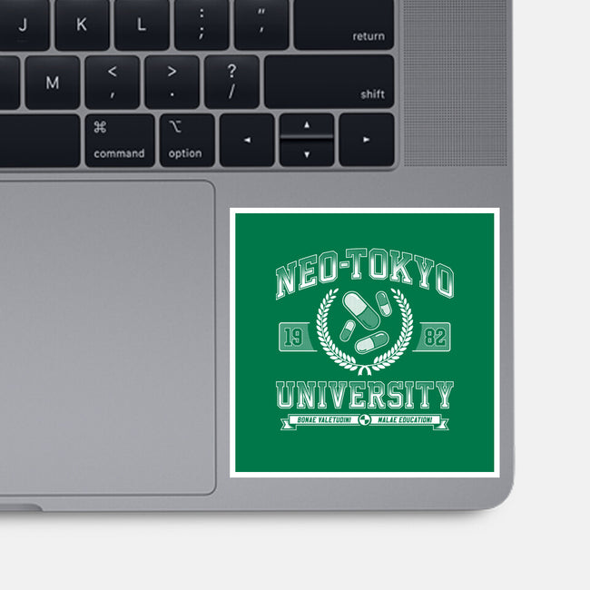 Neo-Tokyo University-none glossy sticker-DCLawrence