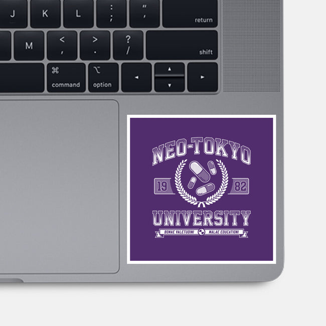 Neo-Tokyo University-none glossy sticker-DCLawrence
