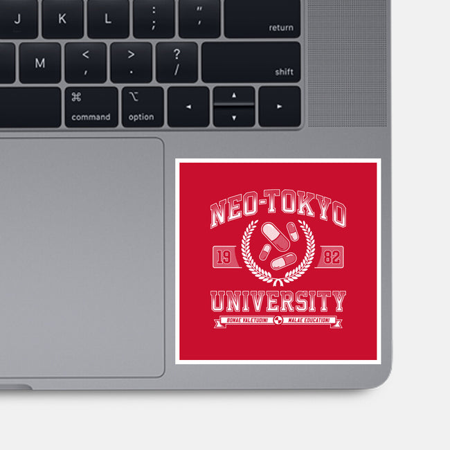Neo-Tokyo University-none glossy sticker-DCLawrence