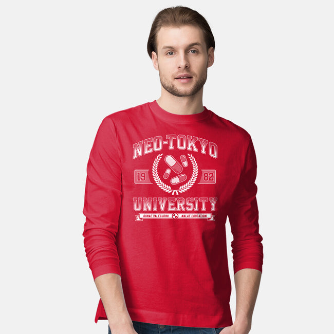 Neo-Tokyo University-mens long sleeved tee-DCLawrence