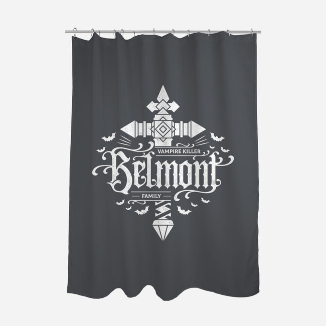 Vampire Killer Family-none polyester shower curtain-Logozaste