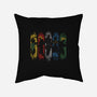 Shadow Fighters-none non-removable cover w insert throw pillow-Skullpy