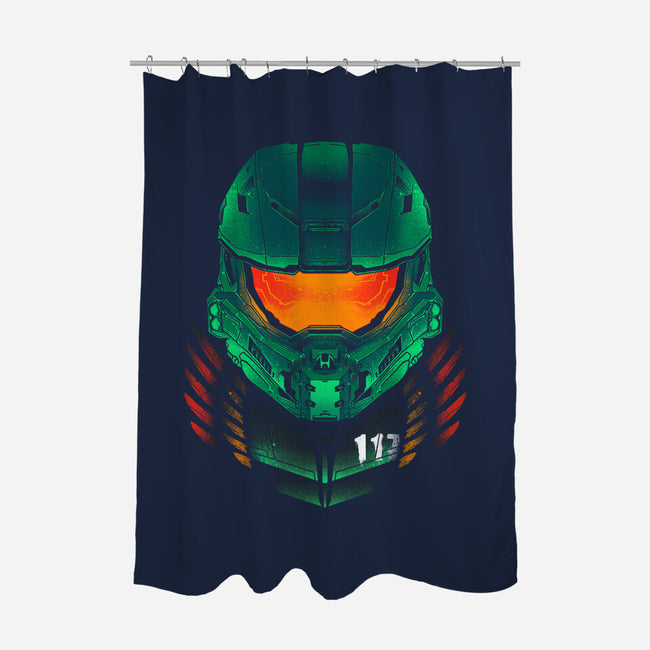 The Guardian-none polyester shower curtain-RamenBoy