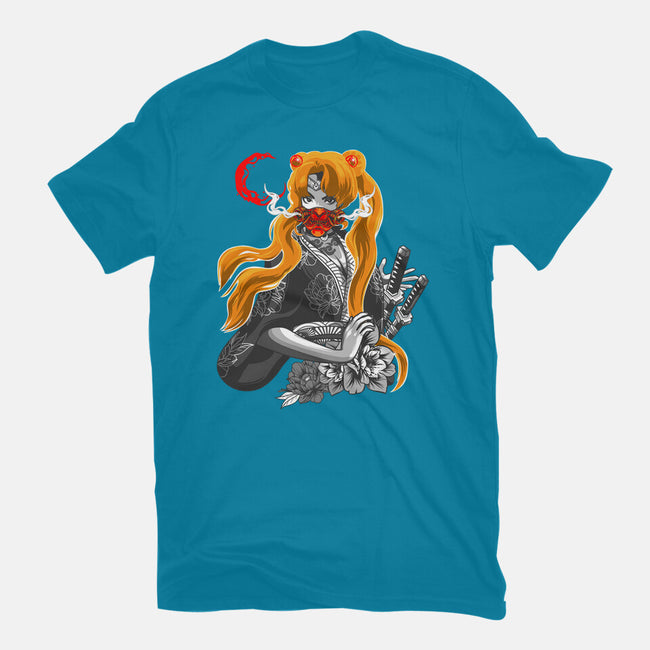 Moon Samurai-mens heavyweight tee-heydale