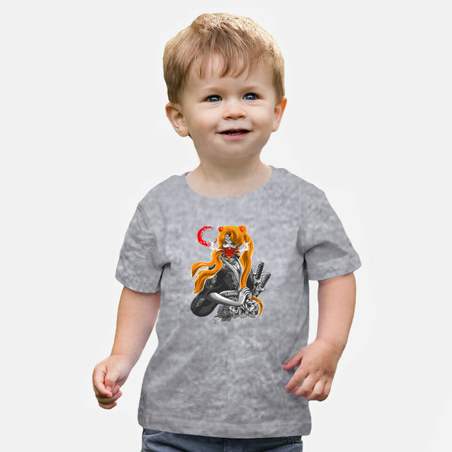 Moon Samurai-baby basic tee-heydale