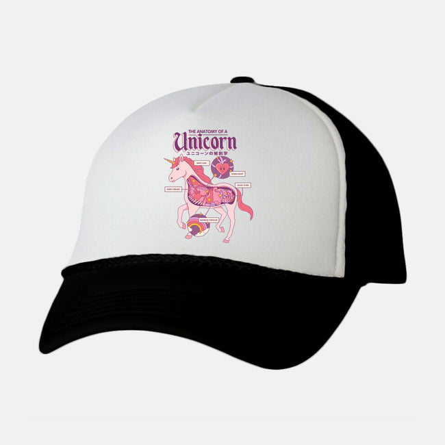 The Anatomy Of A Unicorn-unisex trucker hat-Thiago Correa