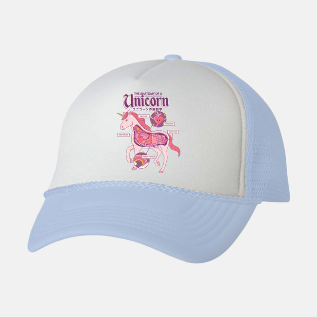 The Anatomy Of A Unicorn-unisex trucker hat-Thiago Correa
