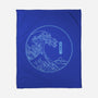 Neon Wave-none fleece blanket-fanfreak1