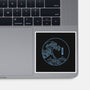 Neon Wave-none glossy sticker-fanfreak1