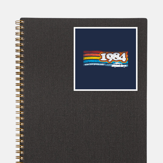 84 Buster-none glossy sticker-rocketman_art