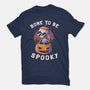 Bone To Be Spooky-mens basic tee-koalastudio