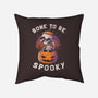 Bone To Be Spooky-none removable cover w insert throw pillow-koalastudio