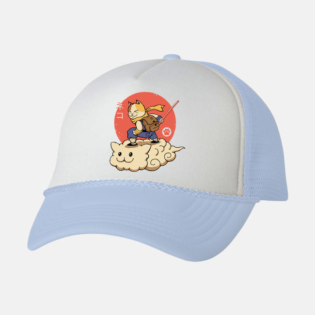 Kitten Cloud-unisex trucker hat-vp021