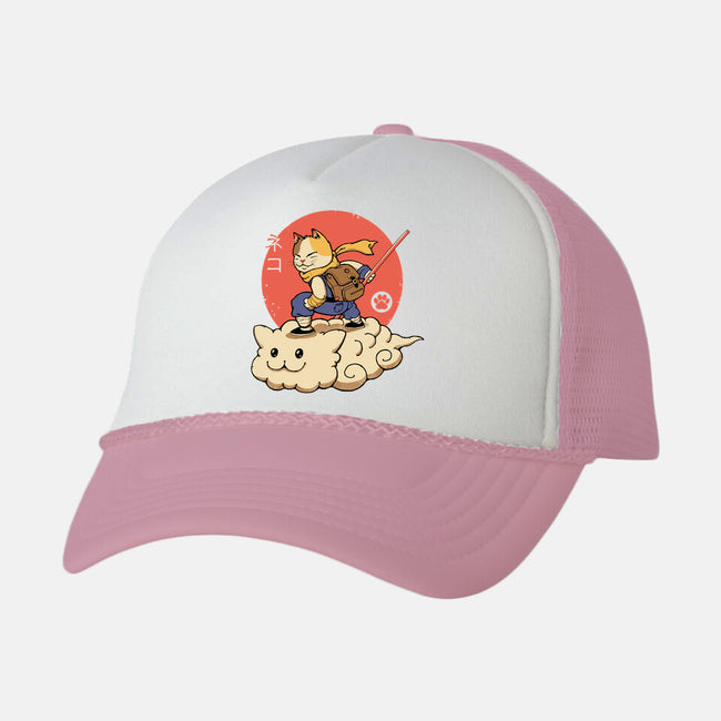 Kitten Cloud-unisex trucker hat-vp021
